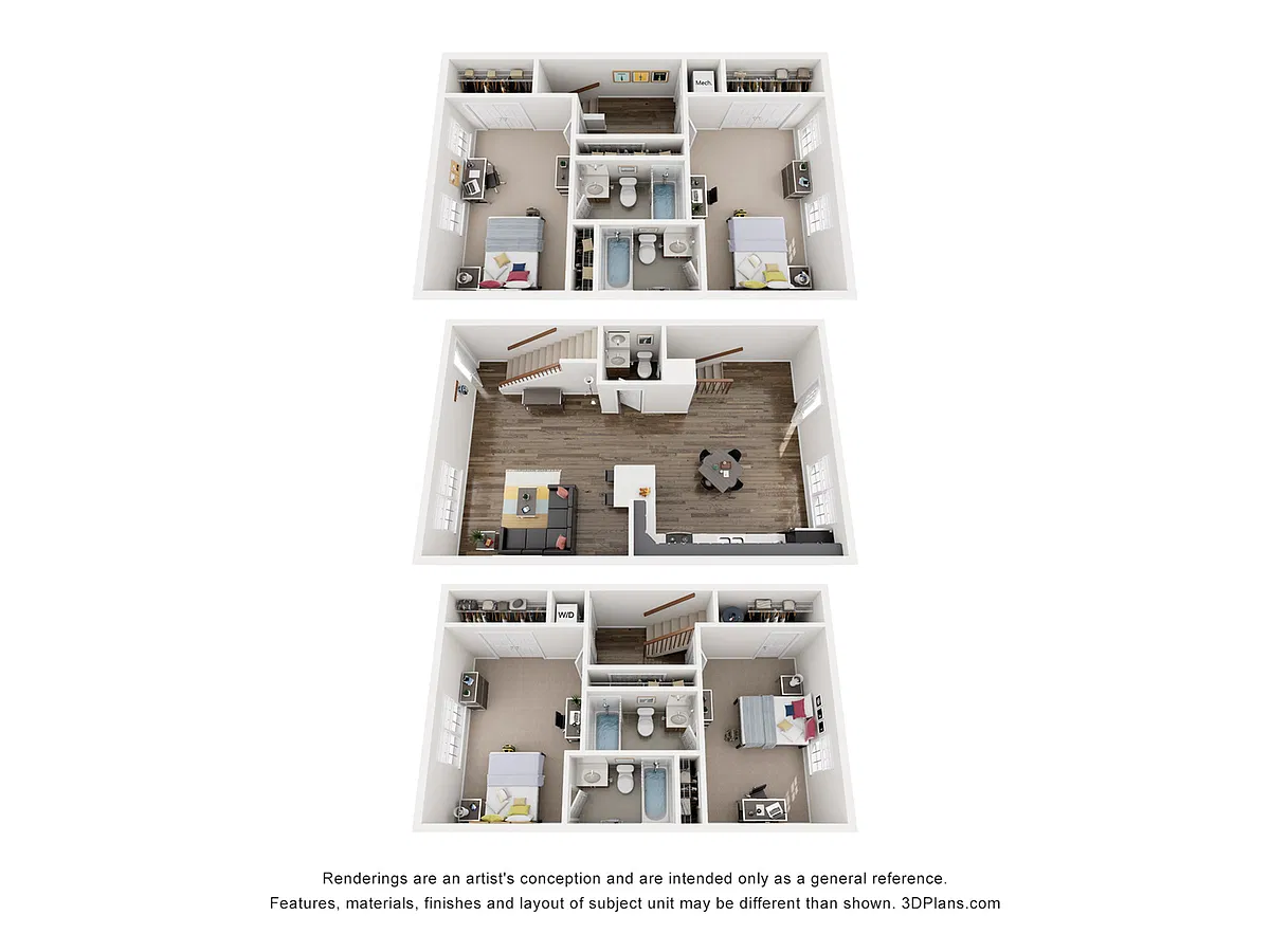 Floor plan 4X45