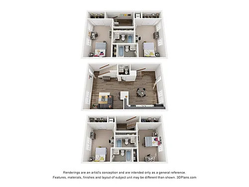Floor plan 4X45