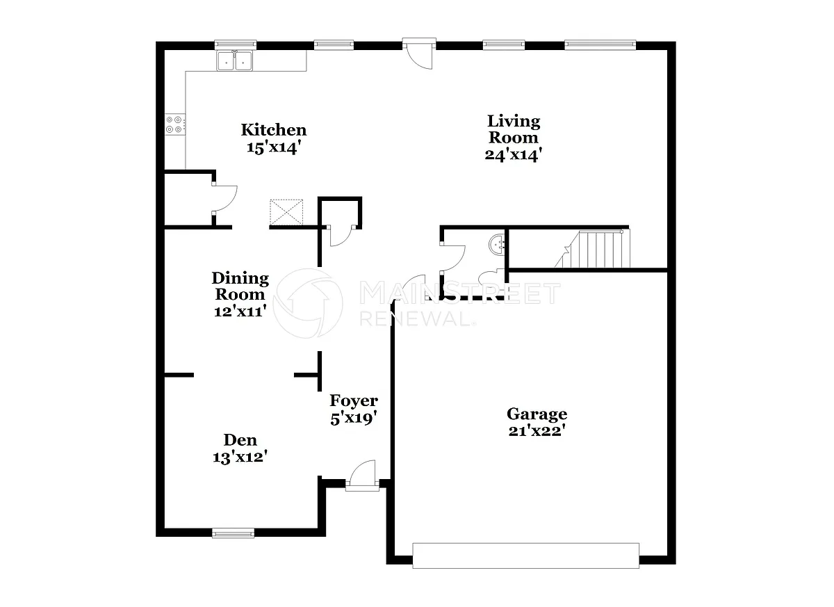 Floor Plan - 555 Clover Cir