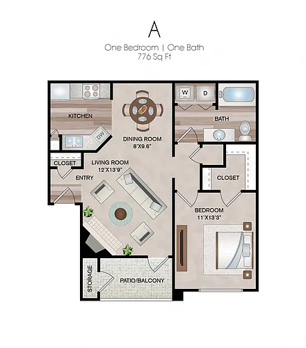 Floor plan A1