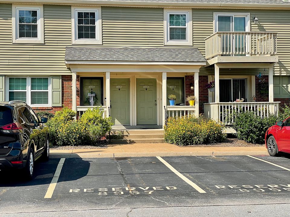 Front of unit. Parking space is right in front of door.