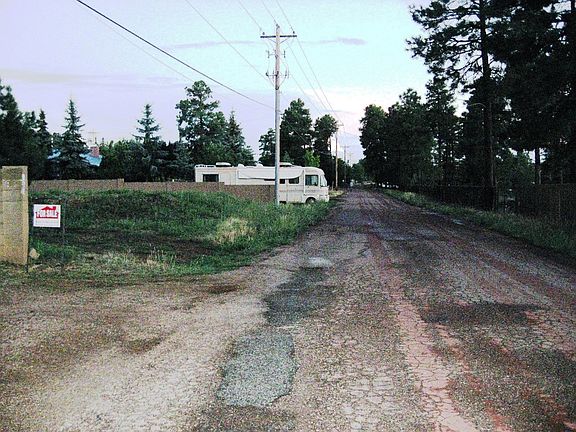 Looking south from the house