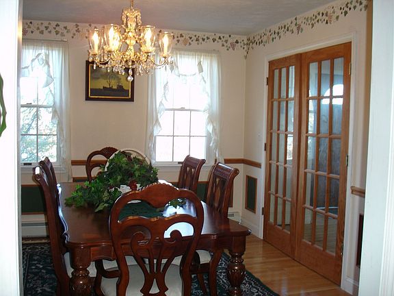 Dining Room w/ Double French Doors