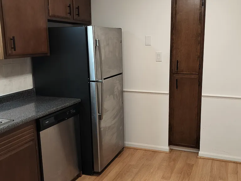 Deep storage cabinets.