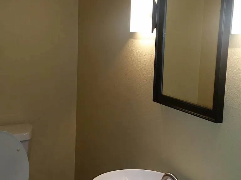 small powder room