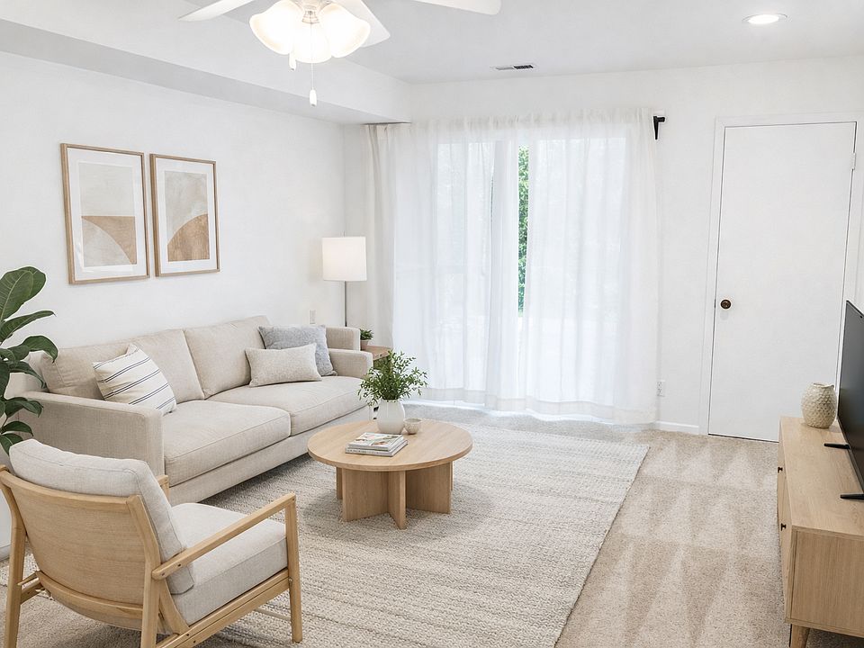 Virtually Staged Living Room