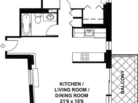 2nd image of 140 Charles St APT 14D
