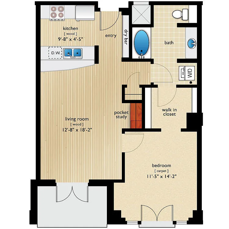 Floor plan Delgany