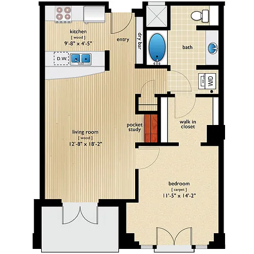 Floor plan Delgany