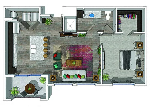 Floor plan A6