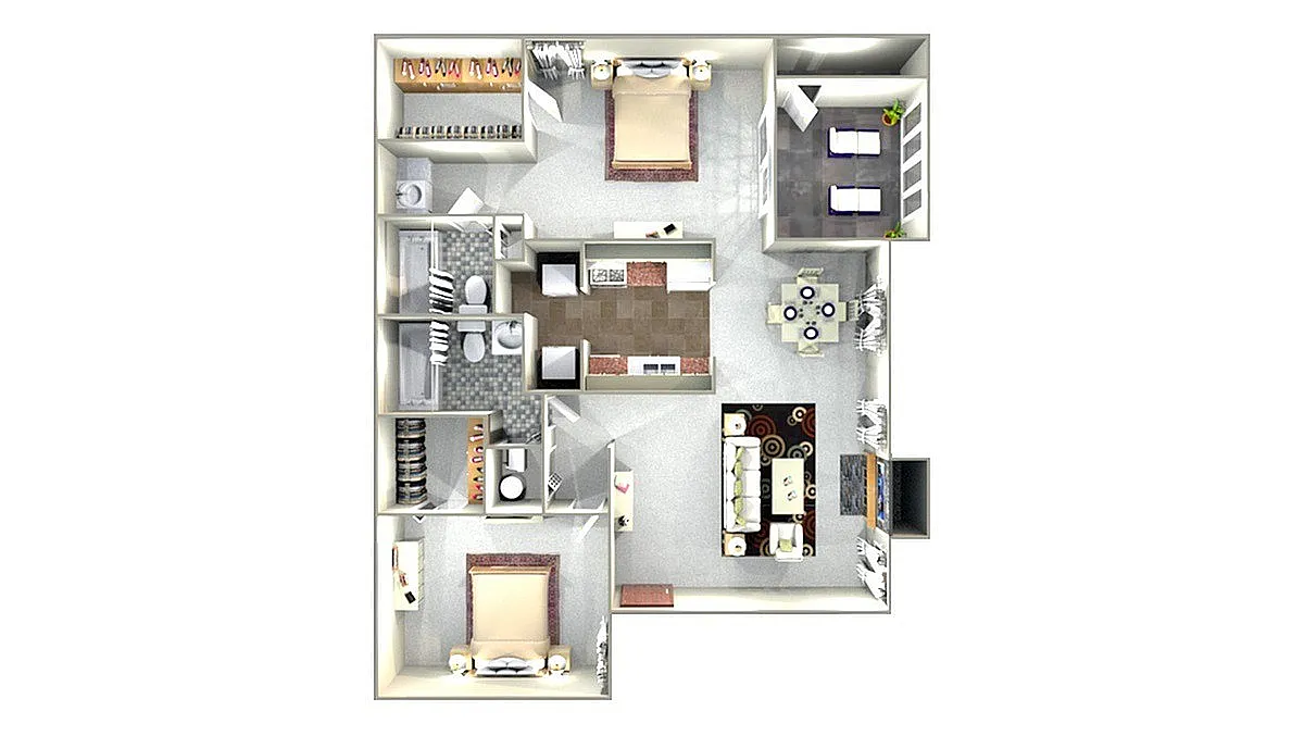 Floor plan B1