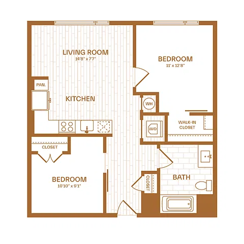 Floor plan B2U.1