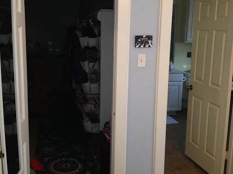 1 of 2 Master Bedroom Walk-in Closet