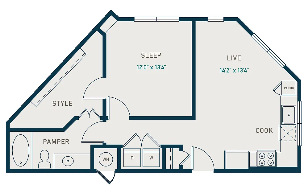 Floor plan E1S