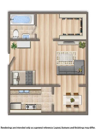 Floor plan Studio