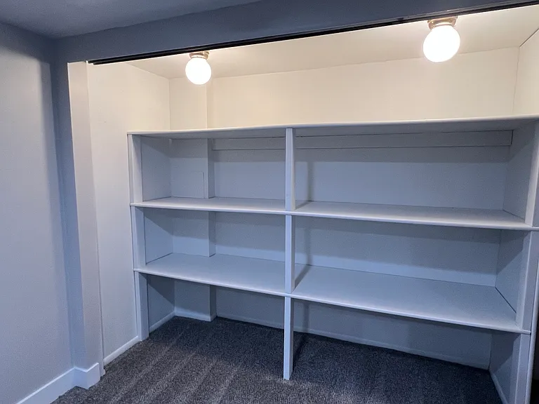 Plenty of storage space