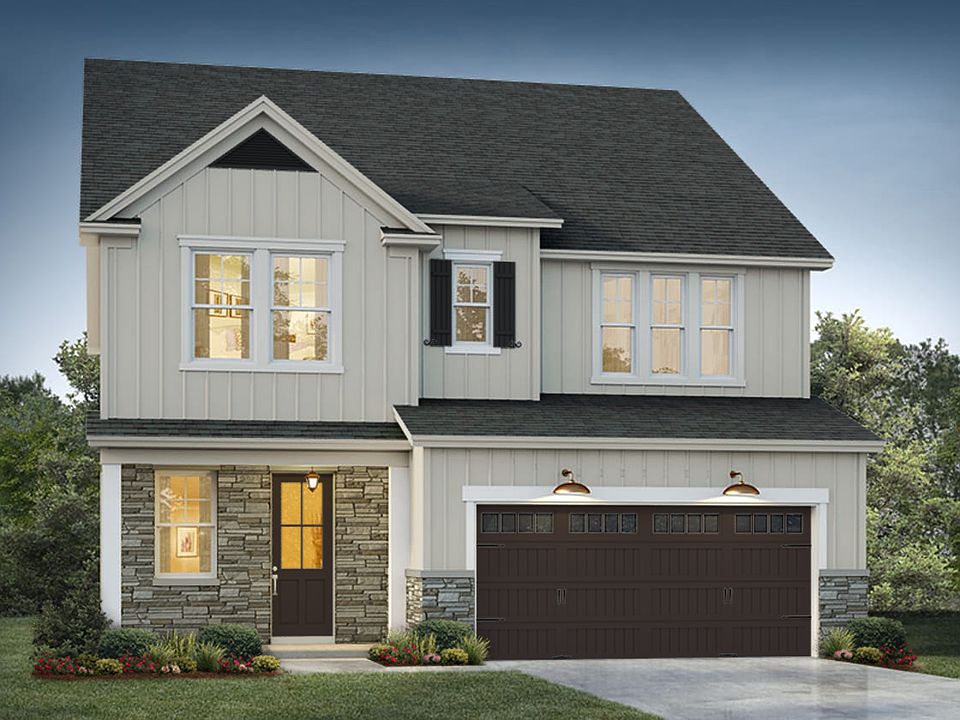 Delmar II Elevation 1 Cape Cod Color Package