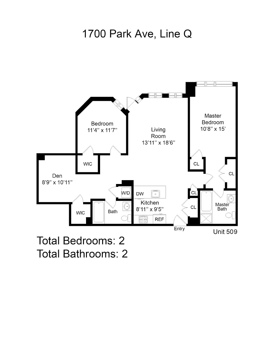 2 bed, 1200 sqft, $4,600 — Photo 1