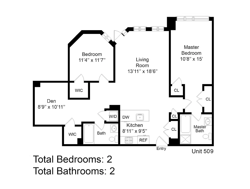 1705 Park Ave #709