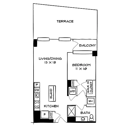 Floor plan Design 1A