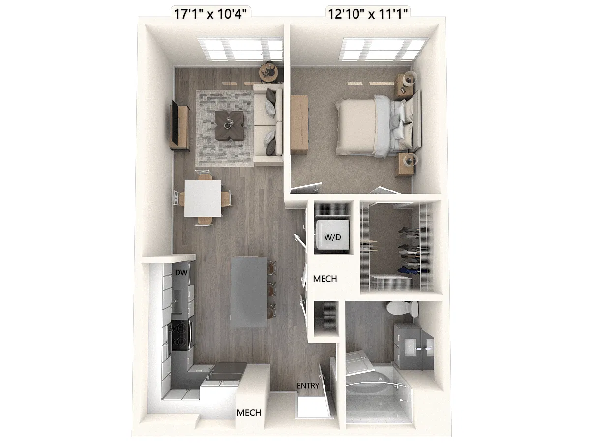 Floor plan A3U