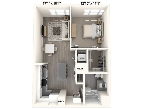 Floor plan A3U