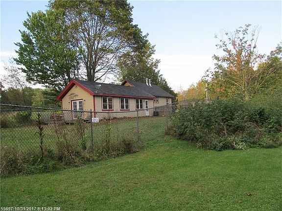 Large fenced in area