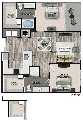 Floor plan M