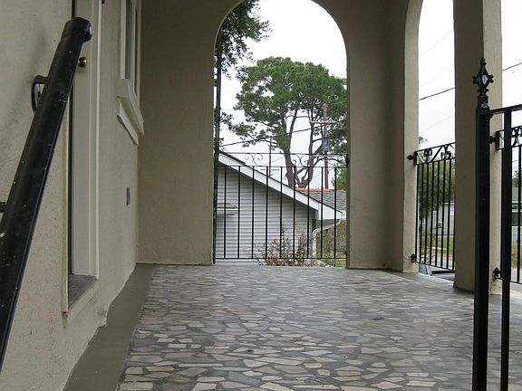Upstairs front porch