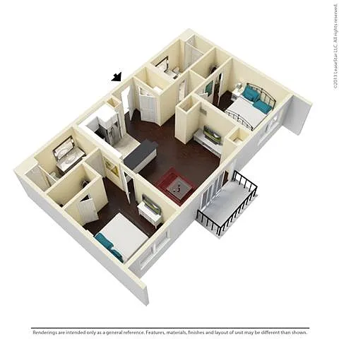 Floor plan B3