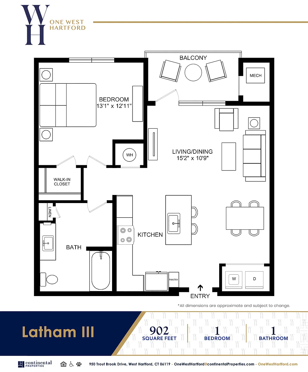 Floor plan Latham III