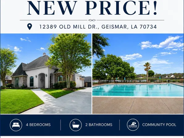 12389 Old Mill Dr, Geismar, LA 70734