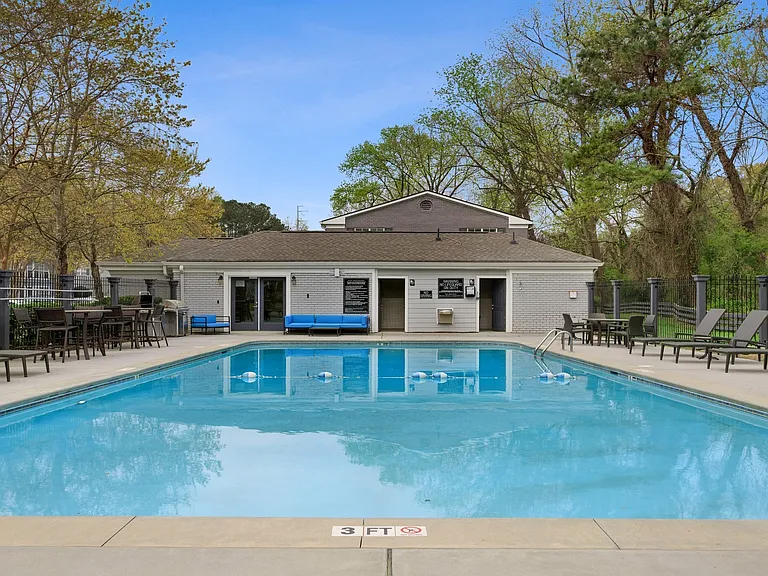 Relax in our community pool