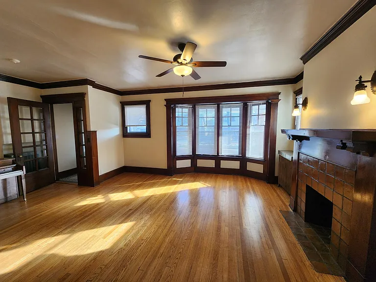 Living room, looking to the front of the house.