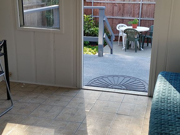 Patio view from cottage 2