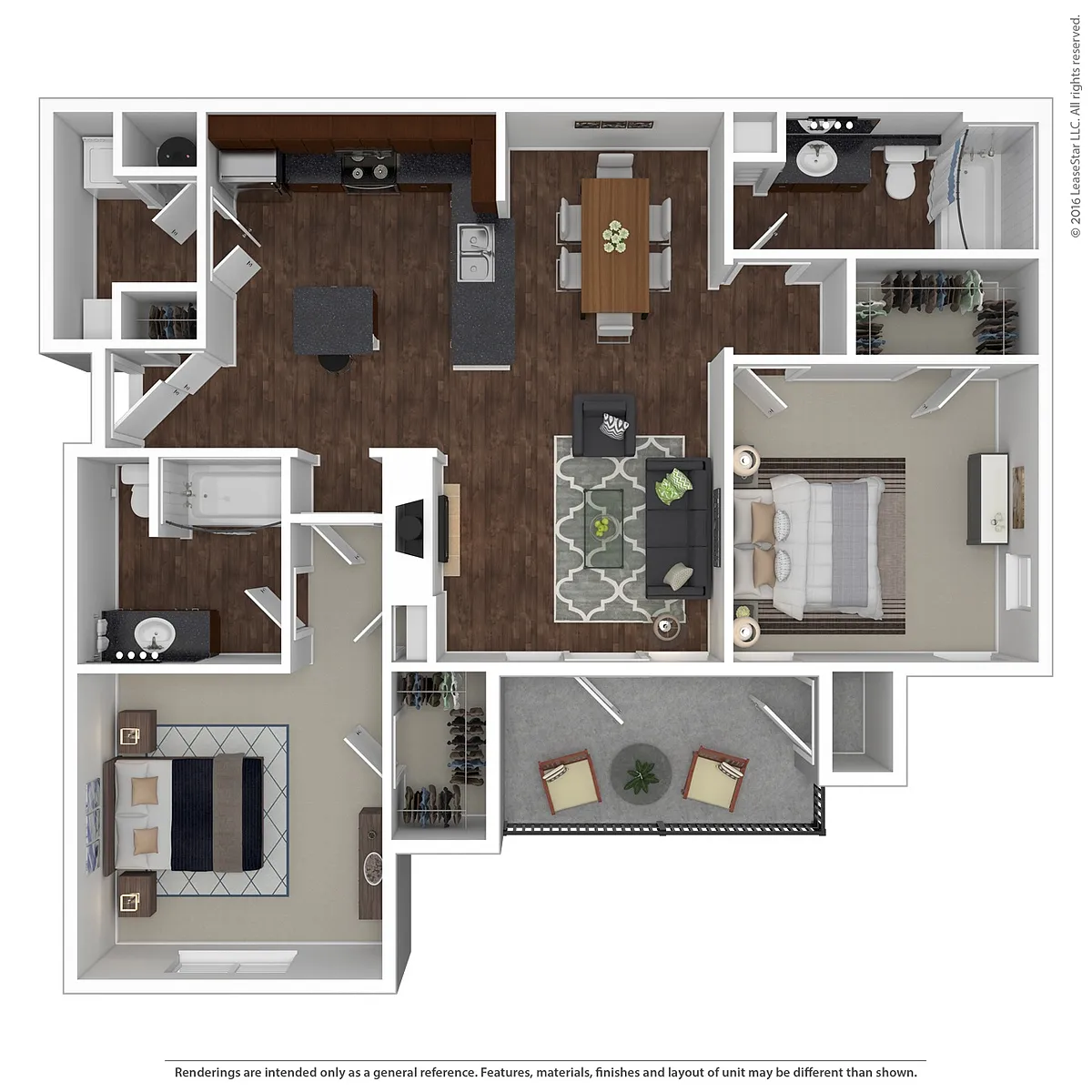 Floor plan The Del Mar