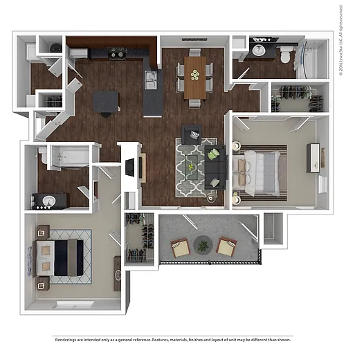 Floor plan The Del Mar