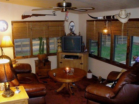 Family room lets the outside in!