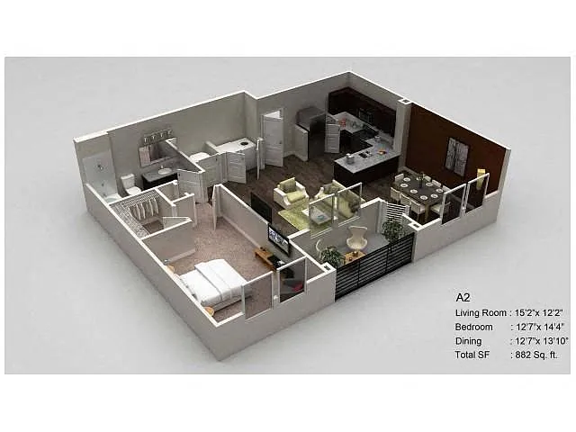 Floor plan Padgett