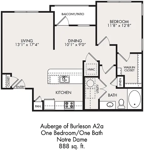 Floor plan A2a