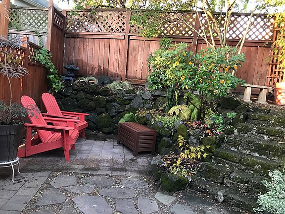 private back yard