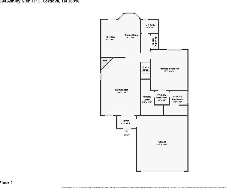 3 bed, 2.5 bath, 1606 sqft, $1,645 — Photo 2