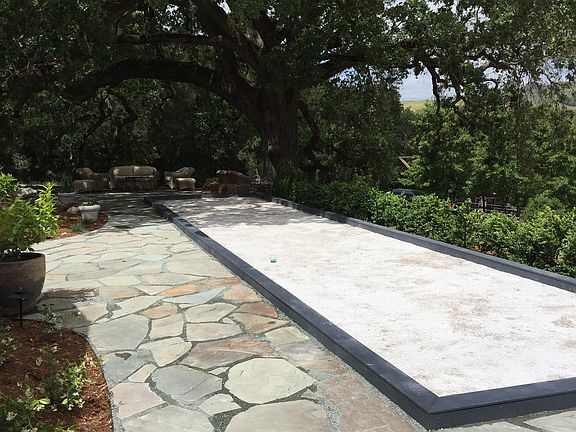 Bocce ball court