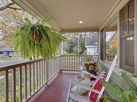 Relax on quite front porch.