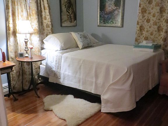 Second, upstairs bedroom. Windows overlook back yard. Large closet.