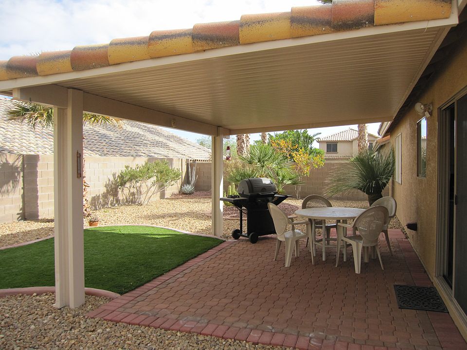 Rear Covered Patio