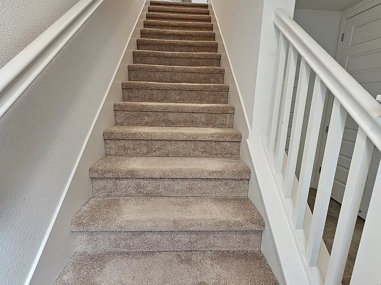 Stairs from first floor to second floor