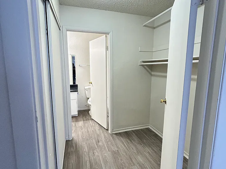 Large walk in closet