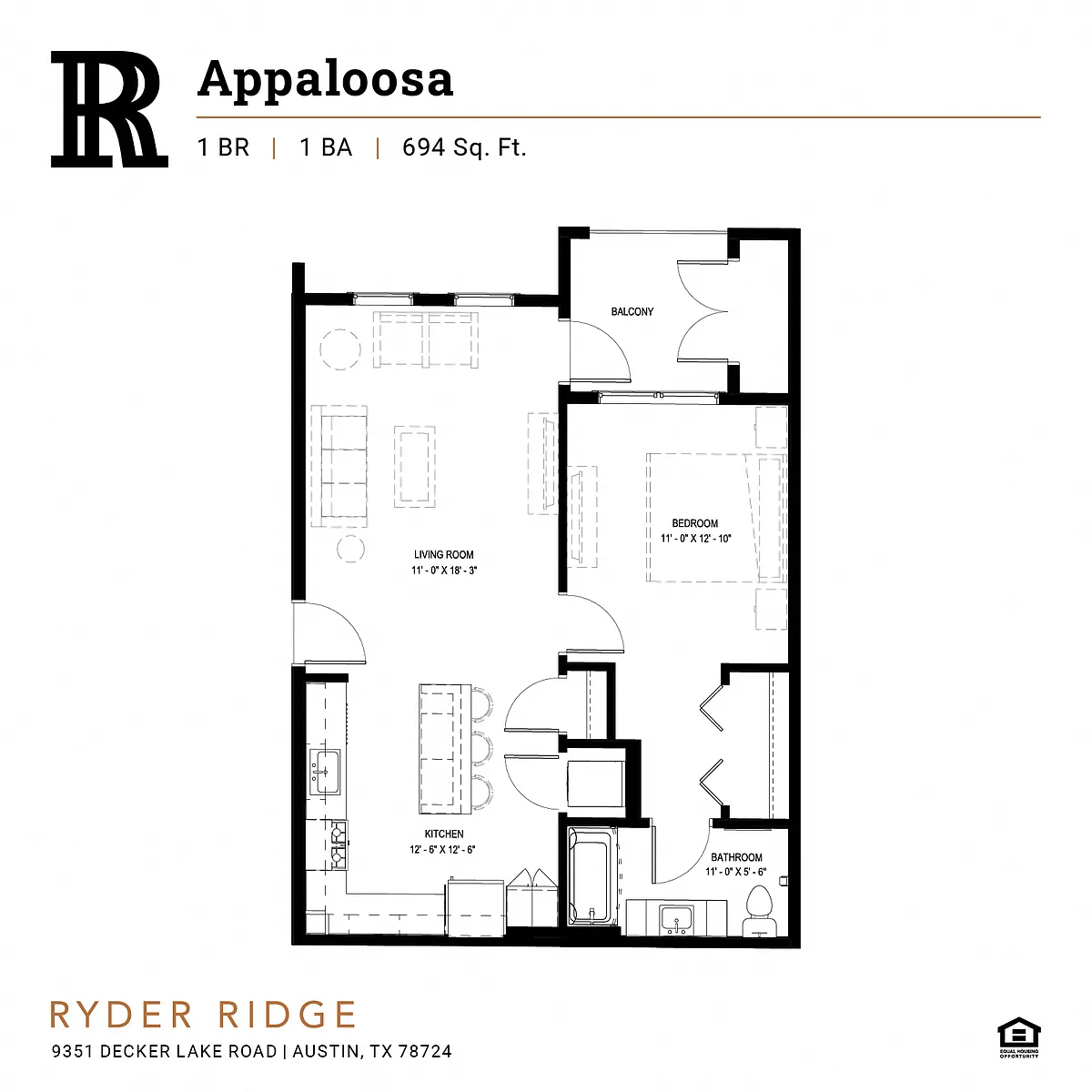 Floor plan Appaloosa