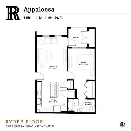 Floor plan Appaloosa